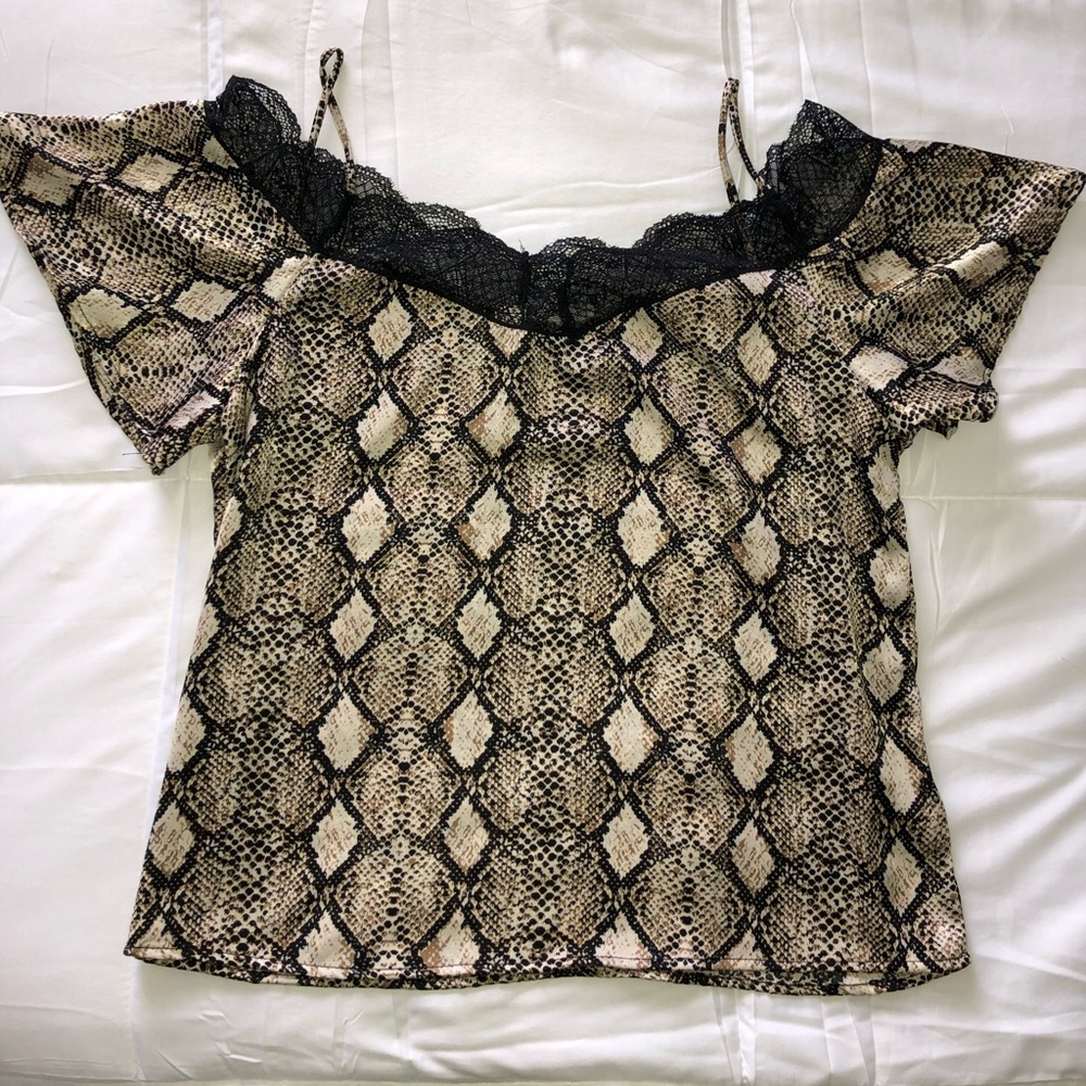 Women’s Papaya Off the Shoulder Top
